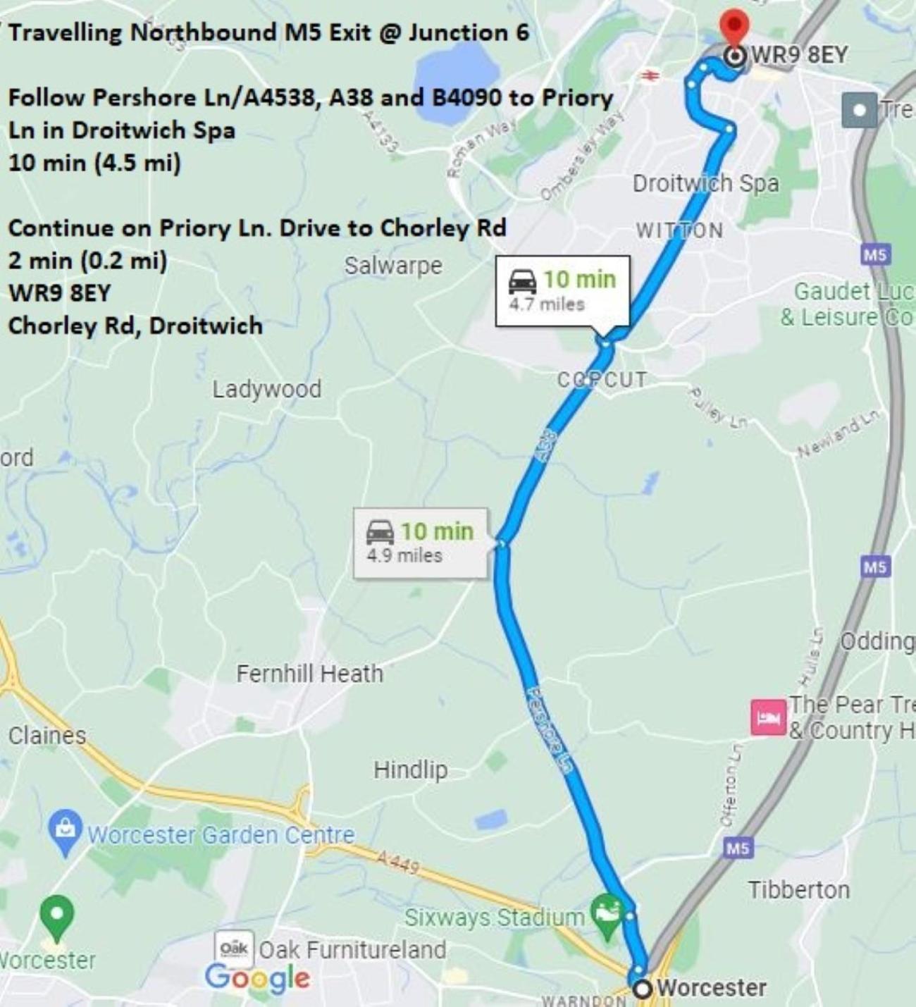Enjoy Your Stay At Chorley Road Droitwich Εξωτερικό φωτογραφία